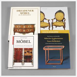 Konvolut Fachliteratur Möbel