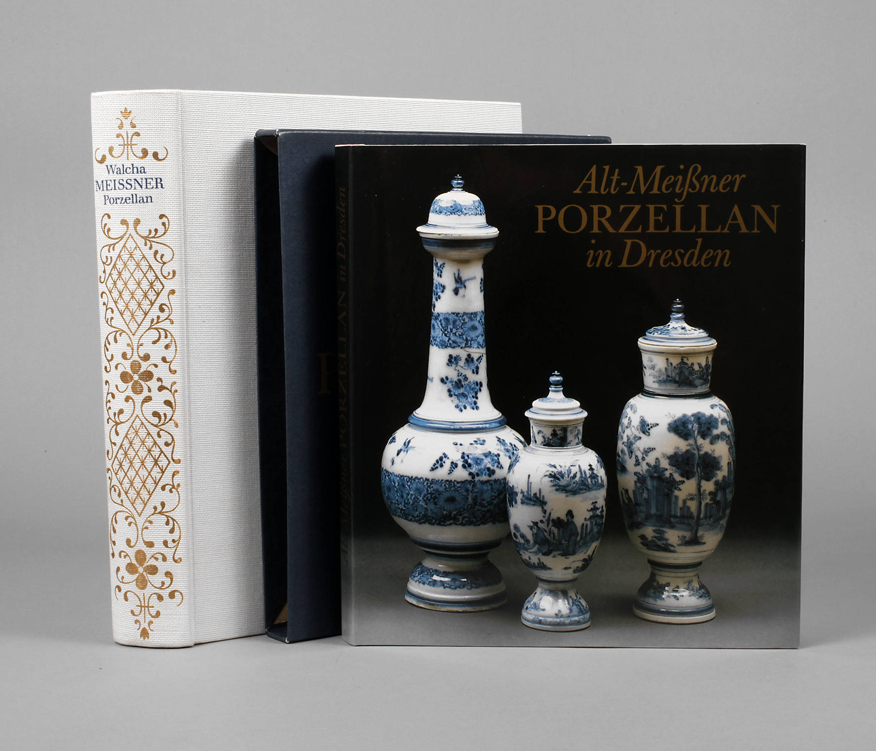 Zwei Fachbücher Meißner Porzellan