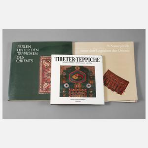 Konvolut Fachliteratur Teppiche