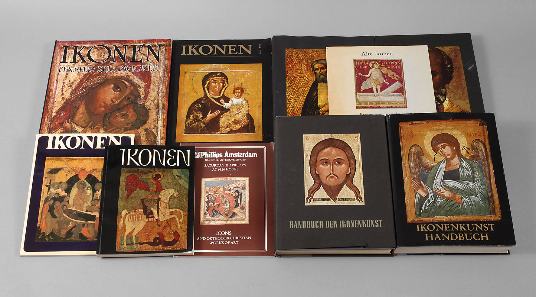 Konvolut Fachliteratur Ikonen