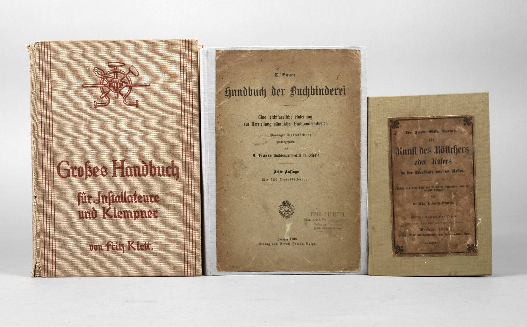 Konvolut Fachliteratur Handwerk