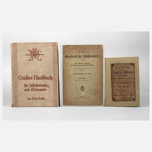 Konvolut Fachliteratur Handwerk
