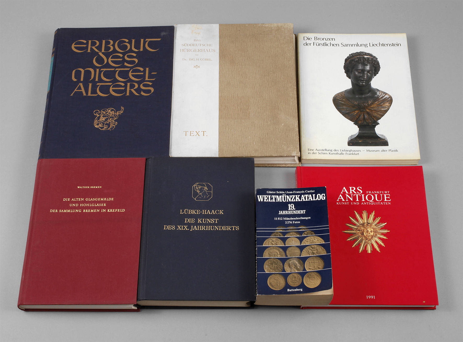 Konvolut Fachliteratur Kunstgeschichte