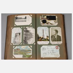Album Ansichtskarten Deutschland, Europa