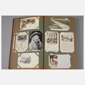 Album Ansichtskarten Deutschland, Europa