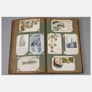 Album Ansichtskarten Deutschland, Europa