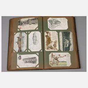 Album Ansichtskarten Deutschland, Europa