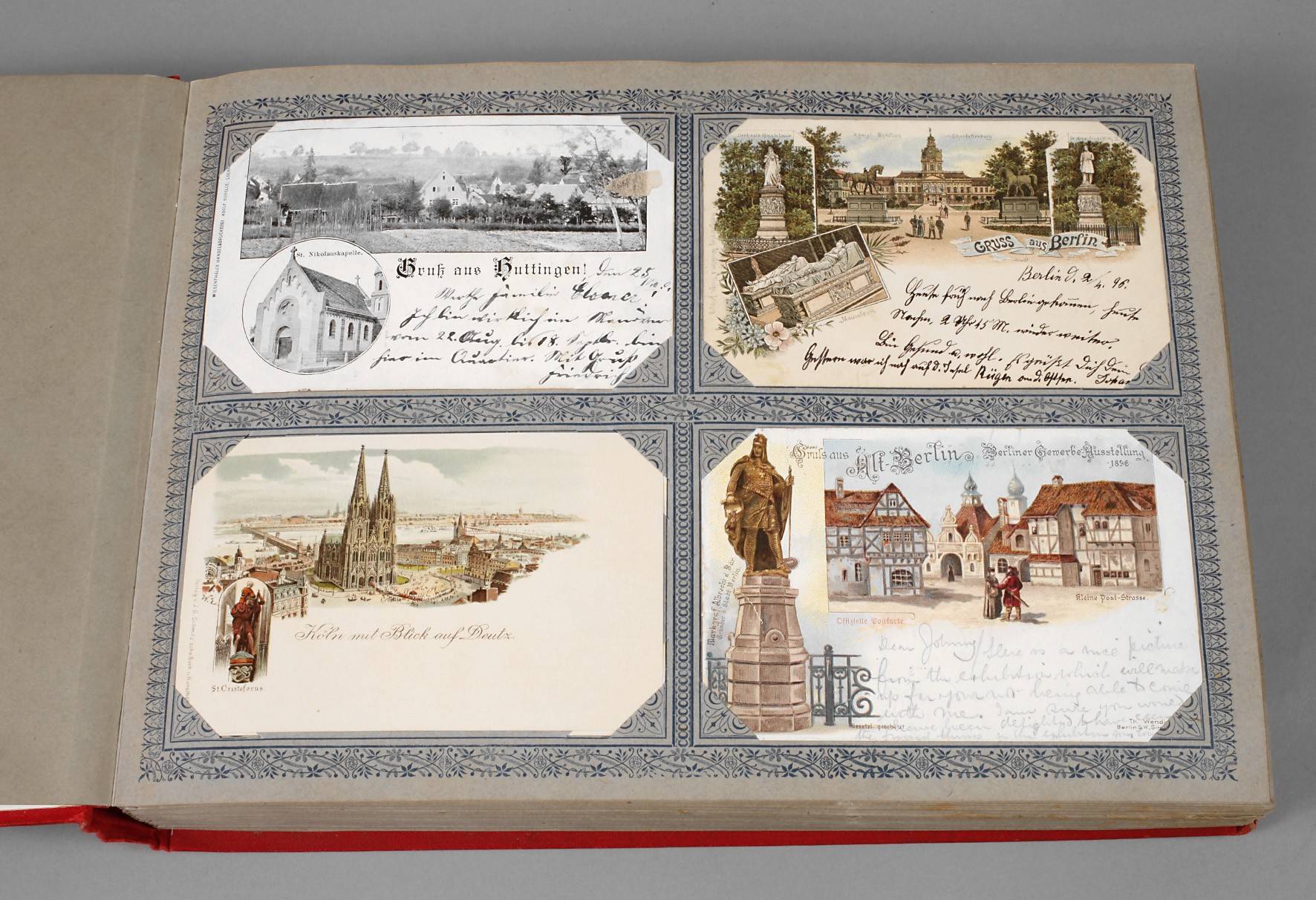 Ansichtskartenalbum Deutschland