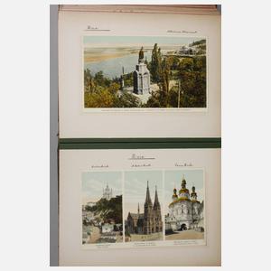 Ansichtskartenalbum Russland 1914