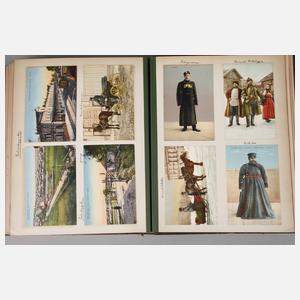 Ansichtskartenalbum Russland 1914