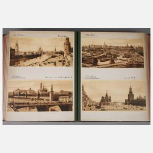 Ansichtskartenalbum Russland 1914