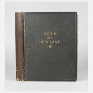 Ansichtskartenalbum Russland 1914