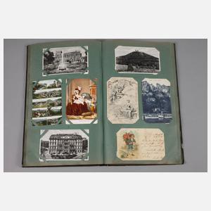 Zwei Postkartenalben Deutschland