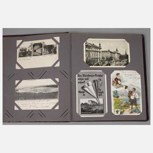 Zwei Postkartenalben Deutschland