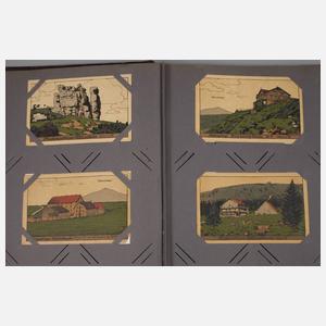 Zwei Postkartenalben Deutschland