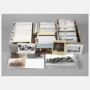Konvolut Eisenbahn-Postkarten