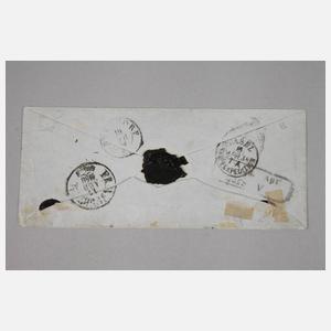 Auslandsbrief Altdeutschland Sachsen-Schweiz