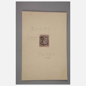 Briefmarke Altdeutschland Bremen