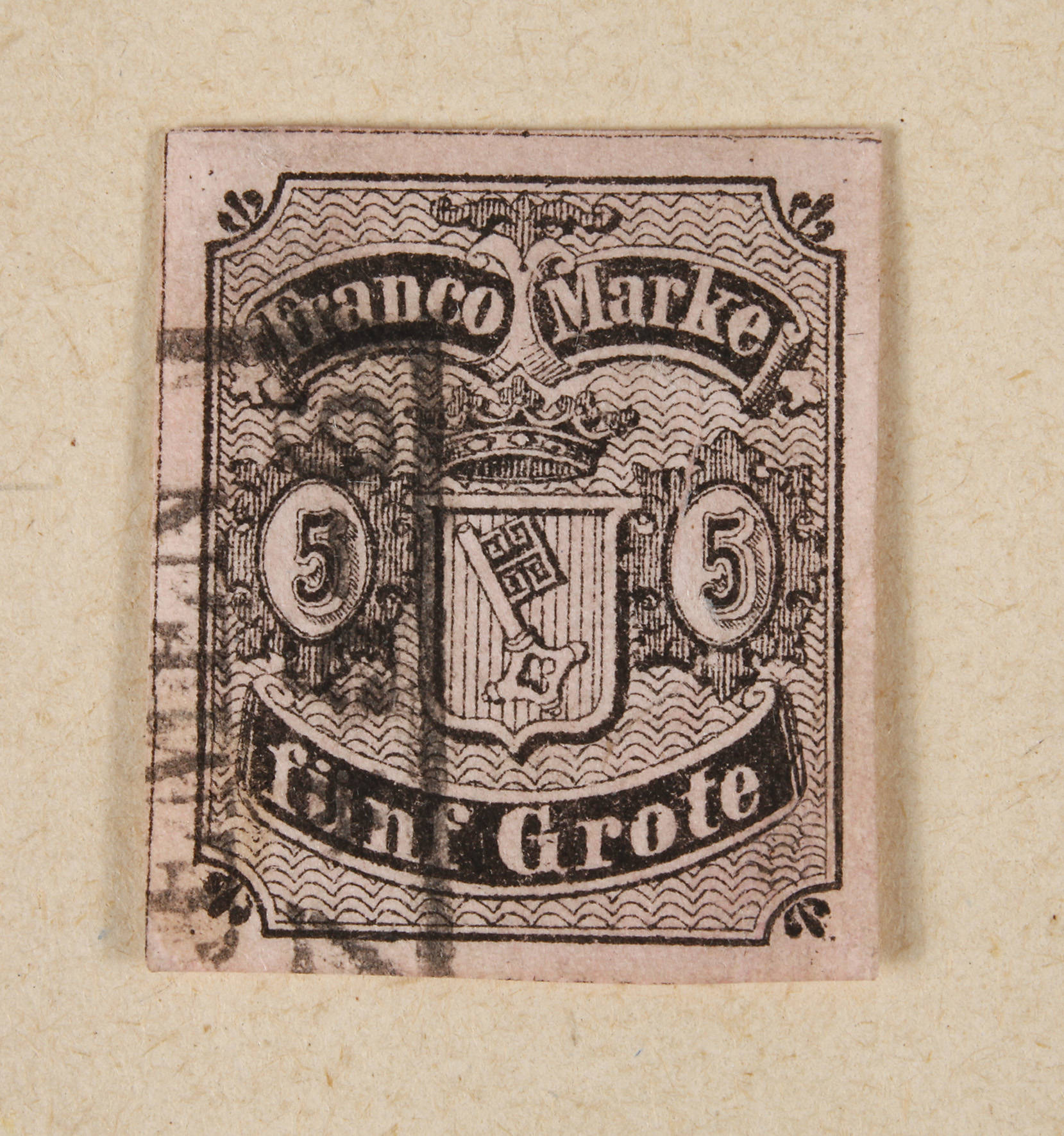 Briefmarke Altdeutschland Bremen