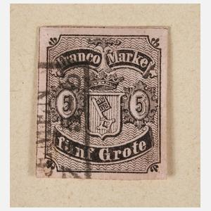 Briefmarke Altdeutschland Bremen