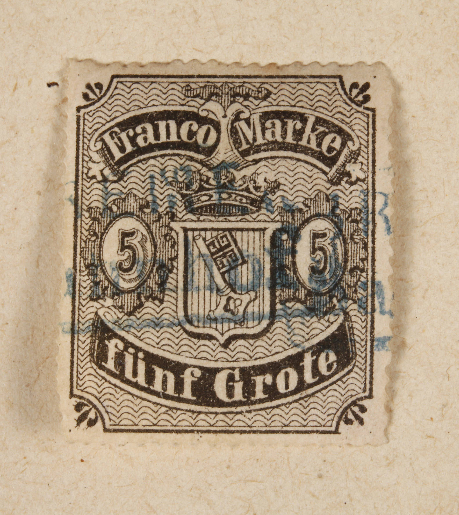 Briefmarke Altdeutschland Bremen