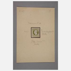 Briefmarke Altdeutschland Hannover