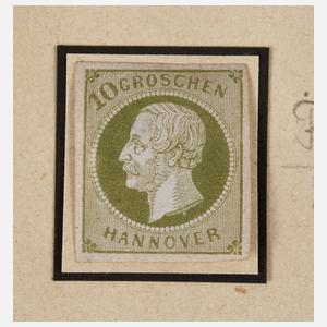 Briefmarke Altdeutschland Hannover