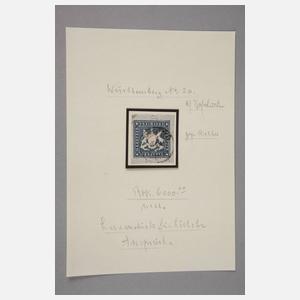 Briefmarke Altdeutschland Württemberg