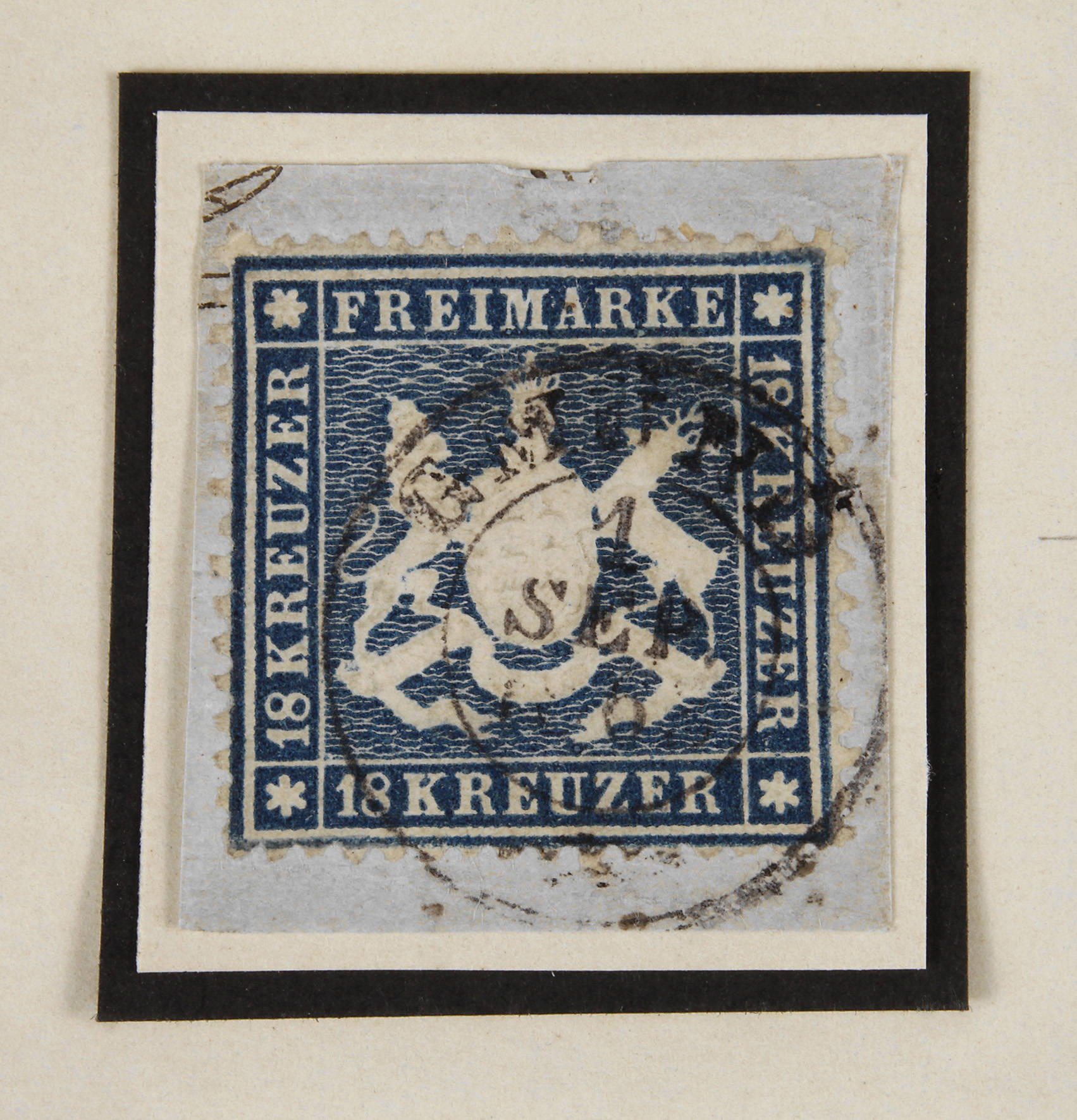 Briefmarke Altdeutschland Württemberg