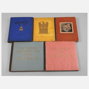 Konvolut Zigarettenbilderalben III. Reich