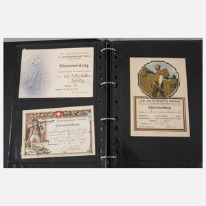 Schweizerische Schützenvereins-Karten