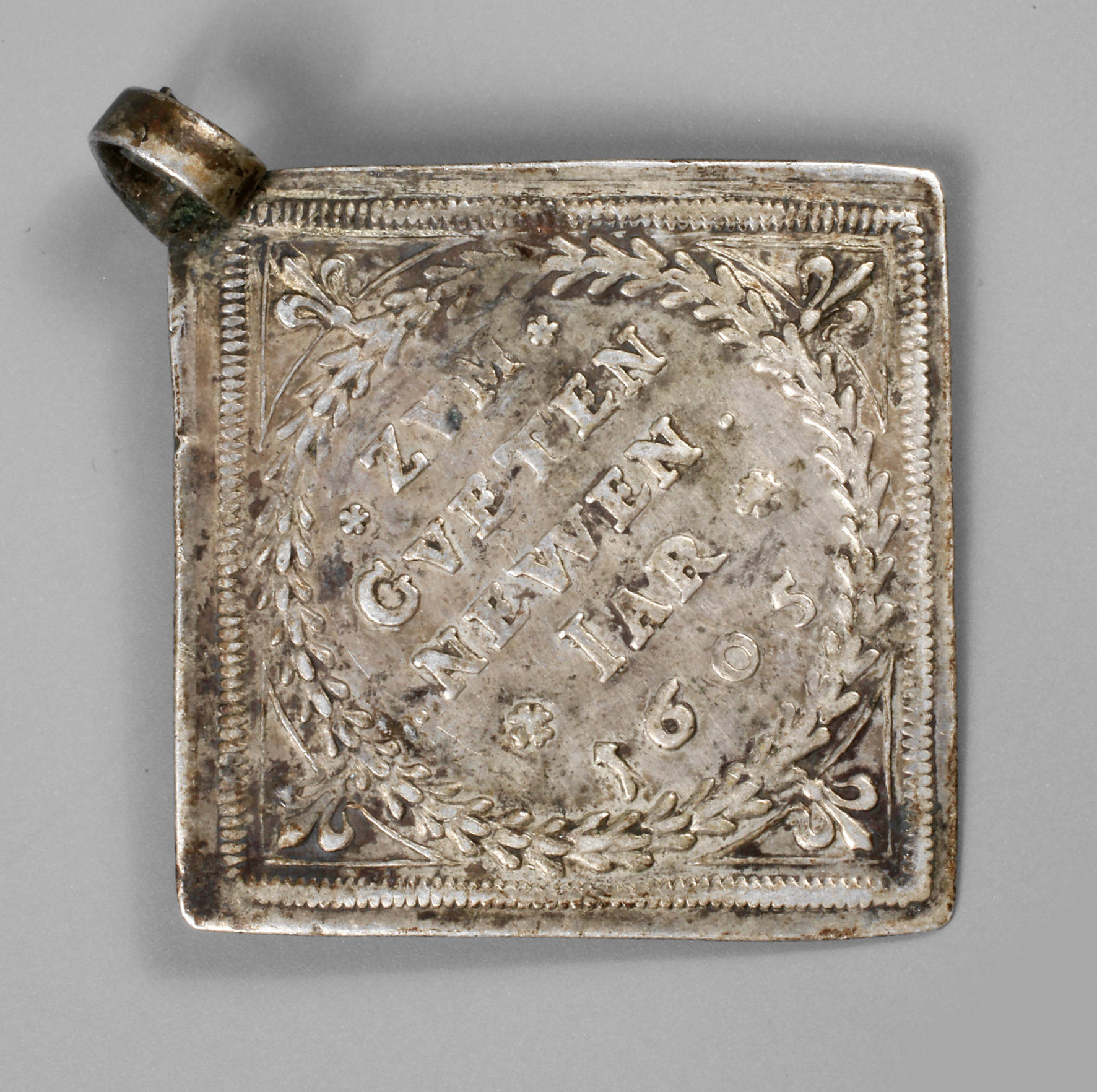 Neujahrsplakette 1605