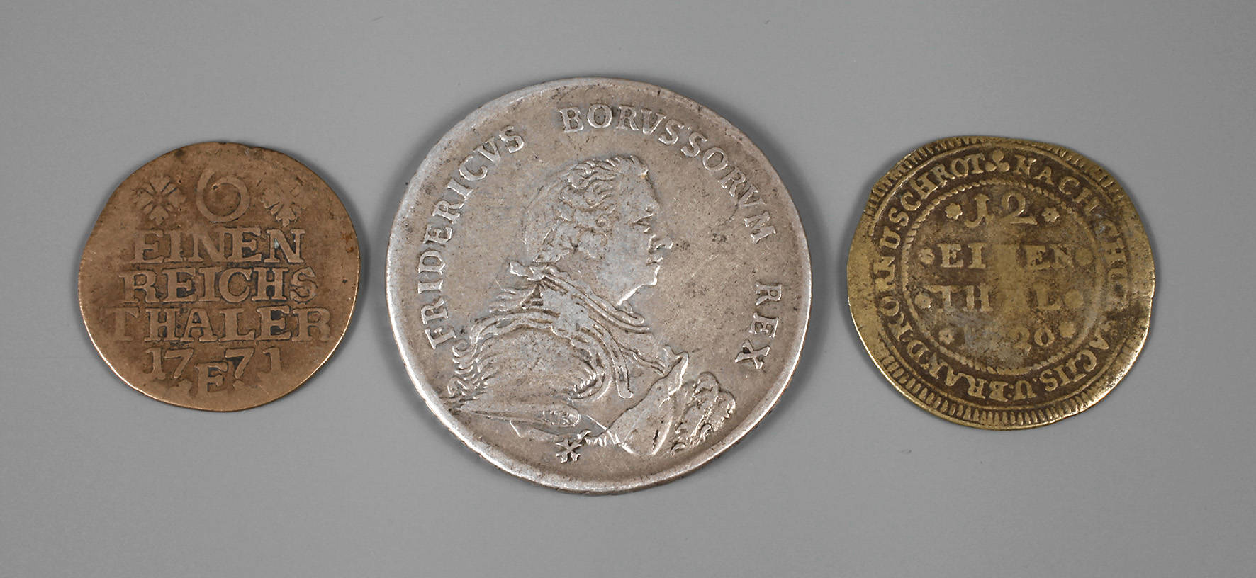 Konvolut Brandenburg-Preußische Münzen des 18. Jhs.