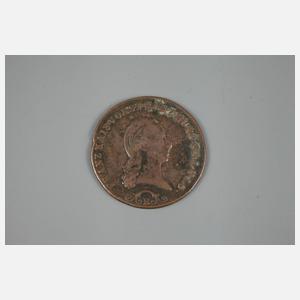 Zwei Kreuzer Österreich um 1800