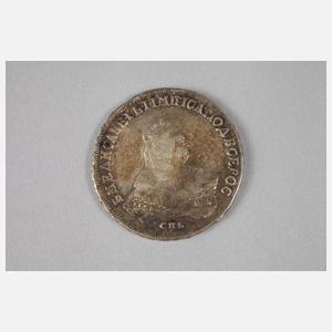 Russischer Rubel 1753