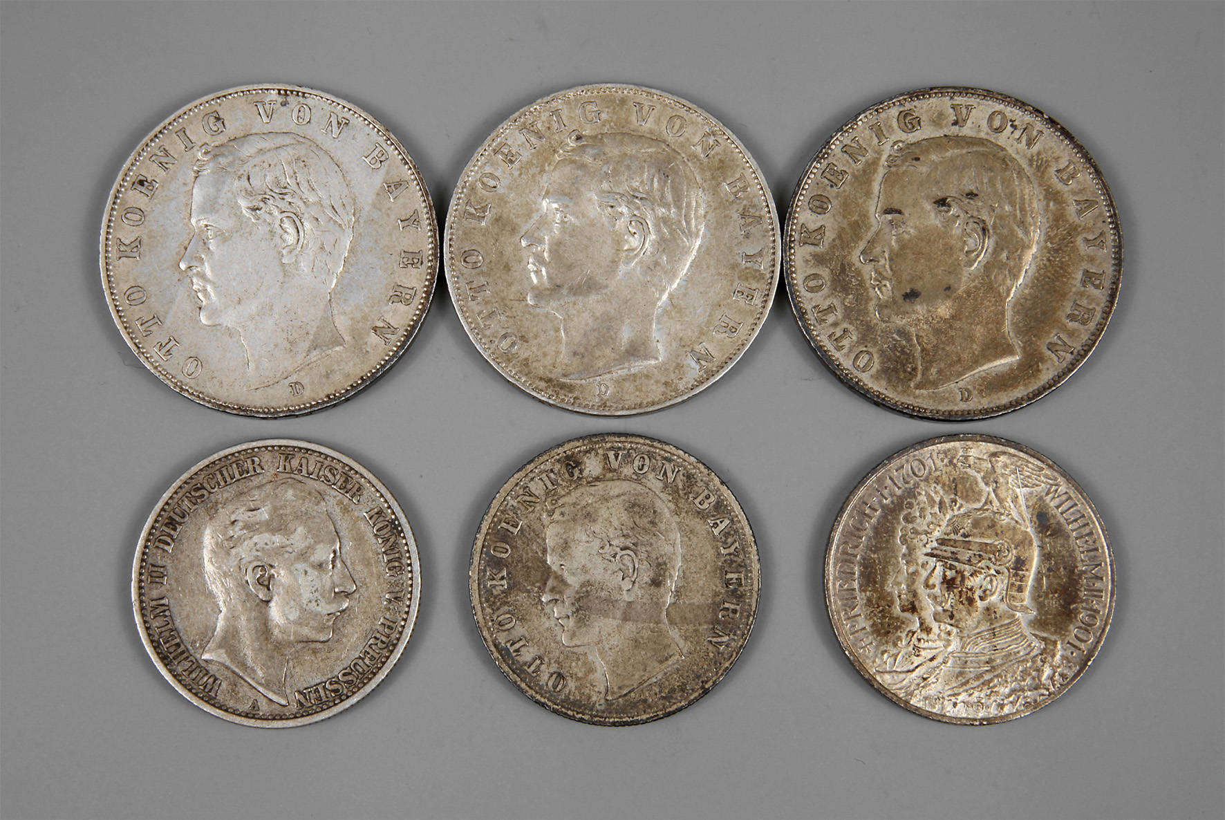 Konvolut Münzen Kaiserreich