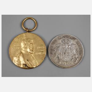 Medaille und Münze Kaiserreich