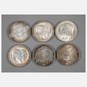 Konvolut 3 Mark Kaiserreich