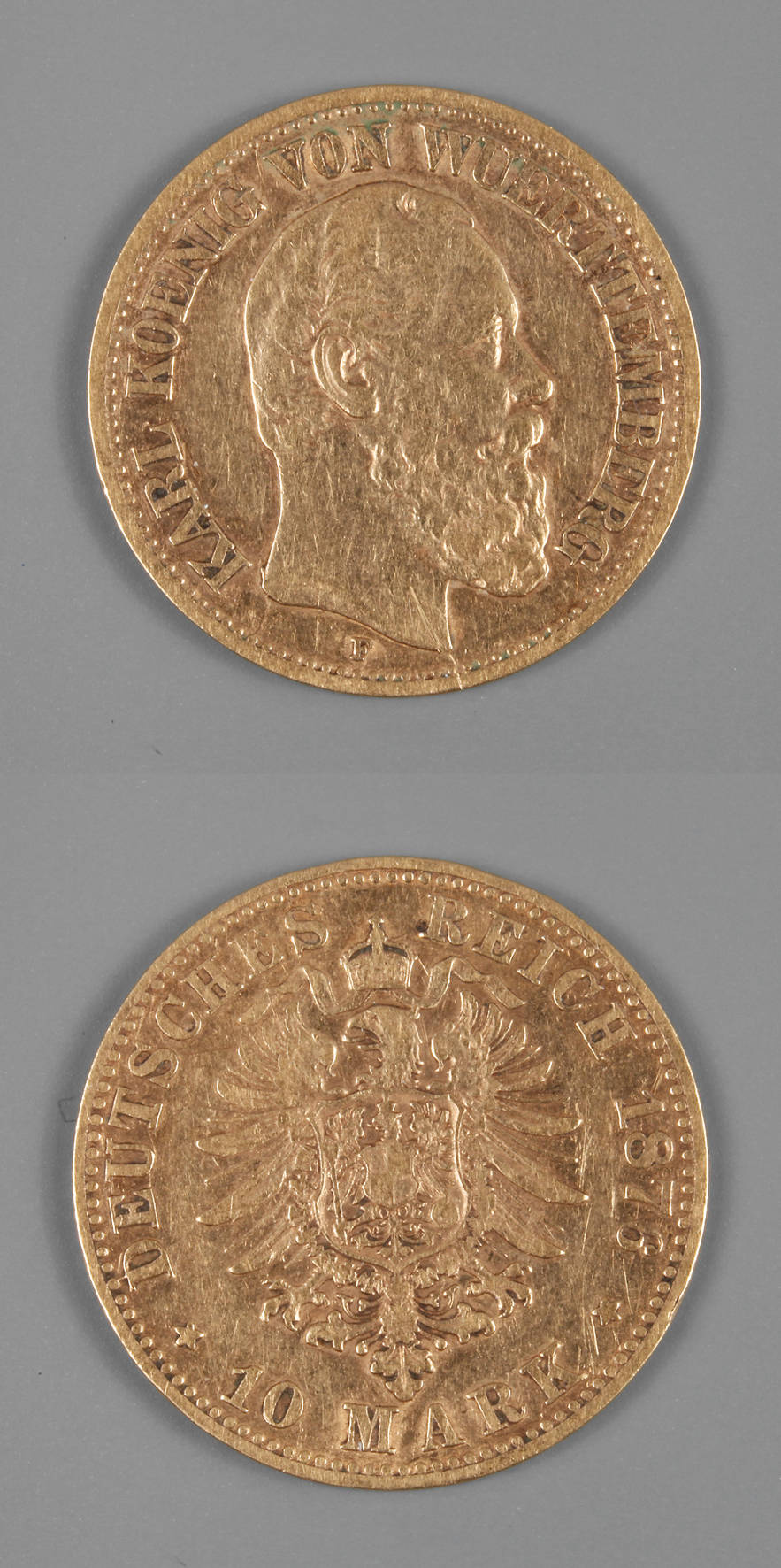 10 Goldmark Württemberg
