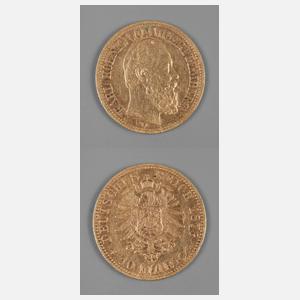 10 Goldmark Württemberg