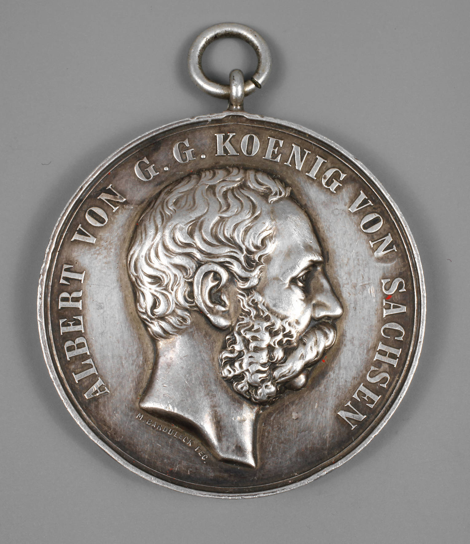 Medaille König Albert v. Sachsen