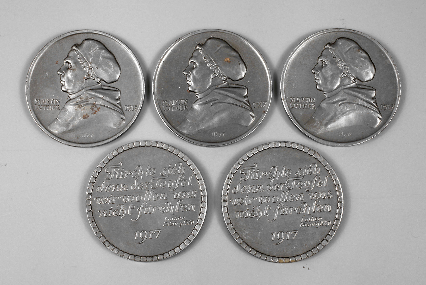 Konvolut Medaillen Reformationsjubiläum