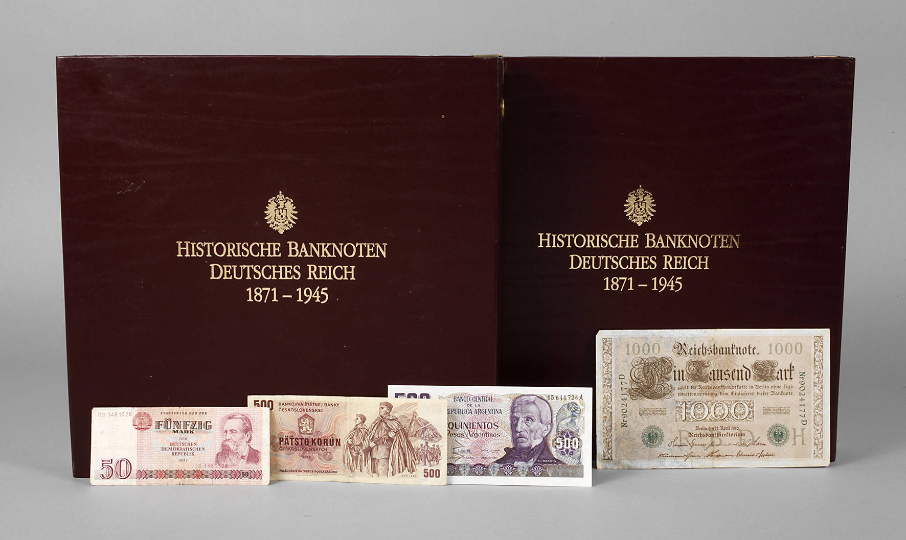 Historische Banknoten DR 1871-1945