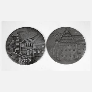 Medaillons 200 Jahre Bergakademie Freiberg