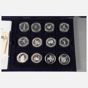 Zwei Münzsammelkisten Olympische Spiele