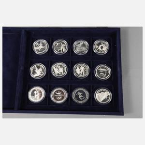 Zwei Münzsammelkisten Olympische Spiele