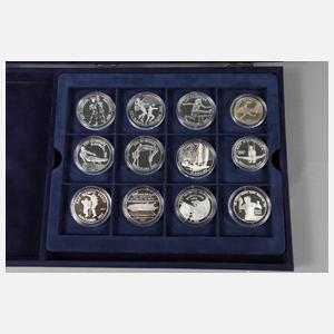 Zwei Münzsammelkisten Olympische Spiele