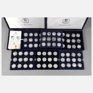 Zwei Münzsammelkisten Olympische Spiele