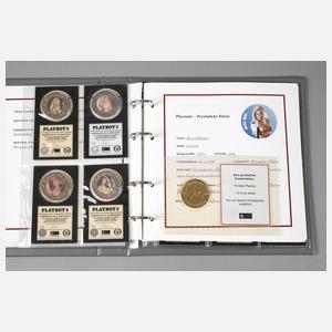 Münzalbum 50 Jahre Playboy