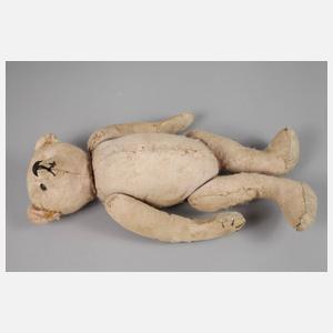 Steiff früher Teddybär in Rosé